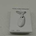 Facial and Neck Massager, Multi-Mode Adjustabl, Facial Shaping Tool, Can Be Used with Lotion to Improve Skin Condition (White)
