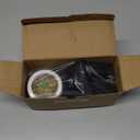 YIHUA D-2 Soldering Iron Holder, Heat-resistant Tip Cleaner with Brass Wool Tip Cleaner and Cleaning Sponge for Stable Soldering Iron Storage and Cleaning (Black)