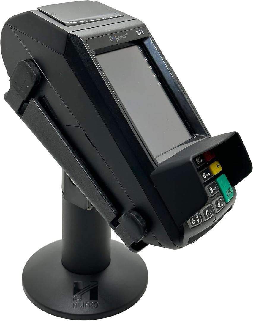 Swivel Stand for Dejavoo Z8 & Z11 Credit Card Payment Machine Terminal - Complete Pos Kit - Dejavoo Point of Sale Stand