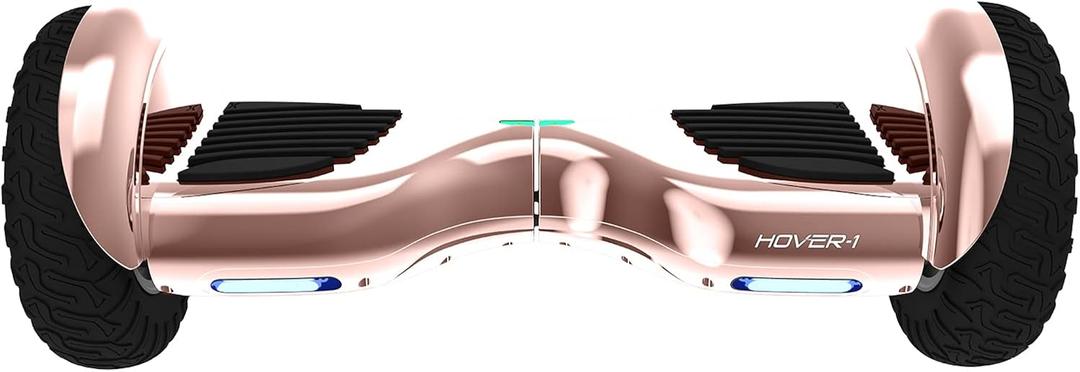 Hover-1 Titan Electric Hoverboard | 8MPH Top Speed, 8 Mile Range, 3.5HR Full-Charge, Built-In Bluetooth Speaker, Rider Modes: Beginner to Expert (Rose)
