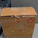 126L Warm White Star Icicle Lights, 8.2FT Clear Curtain Fairy String with Connectable, Timer 8 Modes Memory, Waterproof Hanging for Christmas,Ramadan,Party,Wedding Indoor Outdoor Decorations