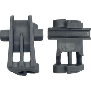 MEG64438801 Dishwasher Rack Fixing Clip for LG Replacement Parts - Compatible with AP6237065, 4512016, PS12081829 - Lower Rack Holder for Tines Alignment (2 Pcs)