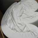 Baby Ball Pit 35.4" Soft Round Memory Foam Ball Pits NOT Included Balls Indoor Outdoor Playpen for Babies Toddlers Kids Great Gift for Girls Boys, White