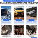 Front Engine Guards Fit for Jeep Cherokee 2014 2015 2016 2017 2018 Engine Splash Shield Guards Suitable for Cherokee Under Engine Cover Directly Replace Original One
