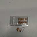 Brown Cat Eye Press on Nails Short - Soft Gel Press on Nails Square for Women Gift, Glossy Glue on Nails in 16 Sizes - 32 Reusable Fake Nails Kit with Glue, Cat Eye Light Brown