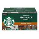 Starbucks Coffee K-Cup Pods, Pike Place, 72 Count, Best By: 18 OCT 2026