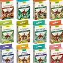 Tulasi Backflow Incense Cones with Natural Oils, Scents Set of 12 Fragrances (120 Cones) Calming Home Aromatherapy, Yoga, Meditation, Relaxing, Mixed Scents with Natural Oils