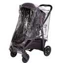 J.L. Childress Stroller Rain Cover - Universal Stroller Poncho - Stroller Accessory - Ventilated Baby Weather Shield and Protection Rain Cover