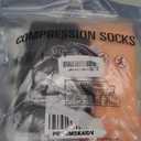 Copper Compression Socks for Women & Men (6 pairs) - Best Support for Nurses, Running, Hiking, Recovery L/XL