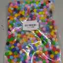 RAINFLOW 800 Pcs Small Pom Poms for Crafts - Craft Pompoms Balls, pompones para llaveros, Assorted Bright Color Bulk Arts and Making Hobby Supplies, Holiday Party, Christmas Decor,1/2 Inch