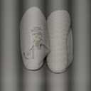 Racqua Women Men Water Shoes Barefoot Sport Beach Swim Shoes (8.5 Women/7.5 Men, Hd137-white)