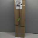 LUMI Ultra Thin Bath Mat, Non-Slip Rubber Super Absorbent Ultra Thin Bathroom Rugs, Under Doors, Quick Dry Bathroom Floor Mats, Ideal for Shower, Tub and Sink, 24"x44", Black Marble