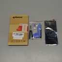 ubrokeifixit Galaxy S10 G973 Rear Back Glass Door Cover Replacement for Samsung Galaxy S10 6.1" G973 G973U G973W G973F,w/Camera Lens (Black)