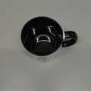 Floral Karla Name Flower Personalized Name Karla Ceramic Mug, Black/White (11 Ounces)