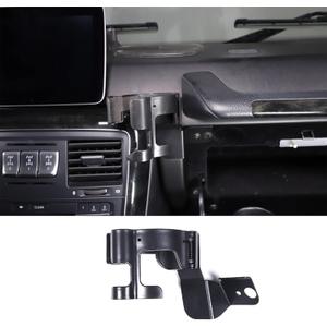 Car Multifunctional Phone Holder Compatible With 2007 2008 2009 2010 2011 2012 2013 2014 2015 2016 2017 2018 Mercedes Benz G-Class W463 G500 G550 G55 G63 G65 Phone Mount, Water cup holder (black)