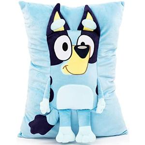 Bluey Snuggle Pillow - Super Soft Plush Decorative Throw Pillow - Measures 15 Inches 