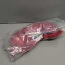 Christmas Decorations - Christmas Bows - 24 Pcs 7 x 6 inch Medium Red Velvet Bows for Christmas Tree - Burgundy Xmas Ribbon Ornaments - Home Decor for Wreath Garland Gift Wrapping Crafts Wedding Party