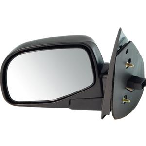 Dorman 955-046 Driver Side Power Door Mirror - Folding Compatible with Select Ford / Mercury Models, Black