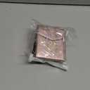 Asuwish Phone Case for Samsung Galaxy Z Flip 3 5G 2021 Wallet Cover with RFID Blocking Ring Crossbody Wrist Strap Stand Credit Card Holder Leather Cell Accessories ZFlip3 Z3 Flip3 3Z Women Rose Gold