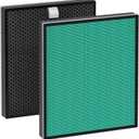 Airmega 250/250S Max2 Replacement Filters (2 Pack) - Green True HEPA & Activated Carbon Filters Compatible with Coway Airmega 250, 250S, 250ART, AP-1720-FP