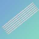 6 pcs LED Backlight Strips Replacement Set for TCL 65" TV JL.D65081330-365AS-M_V03 65HR330M08A1 65S4 65S421 65S423 65S425 65S421LCAA 65S425TACA 65S4LEAA 4C-LB6508-PF01J 65S4LDAA 65S425LACA 65S423TFAA