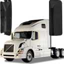 Truck Mirror Cover with Black Housing Driver Left Side Compatible with 1997-2017 Volvo VNL