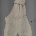 Fesciory 18 Inches Christmas Stockings Bulk, 2 Pack Large Size Cable Knitted Fireplace Hanging Stockings for Family Holiday Xmas Party Decorations, Ivory White