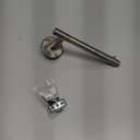 Delta Trinsic (1-Pack) Toilet Paper Holder Brilliance Stainless Steel Tissue Roll Holder for Bathroom Organization and Storage Single Post Toilet Tissue Holder Wall Bathroom Accessories 75950-SS