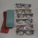 Pack of 6 Reading Glasses, +2.25 