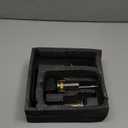 Matte Black Roman Tub Faucet, Deck Mount Bath Tub Faucet Set 3 Hole Waterfall Bathtub Faucet High Flow Garden Tub Filler