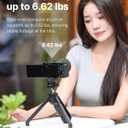 ULANZI TT38 Mini Tripod for Camera, One-Click Open Tabletop Camera Tripod Small Portable Stand with Uka F38 Quick Release, Travel Stand Compatible with DJI OSMO Pocket 3/OSMO 360/Insta360 x5/Xtra/Sony