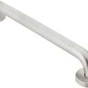 Moen Stainless Steel Bathroom Safety 48-Inch Long Shower Grab Bar with Concealed Screws and Peened Textured Slip Resistant Finish, R8948P