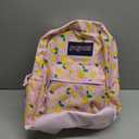 JanSport 26L Cross Town Plus Backpack, Lemonade Stand Pink Ice/Yellow/Green, One Size