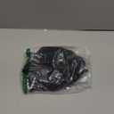 Girls Swimsuit Solid Color Tankini Contrast Trim Swimwear 2 Piece Bathing Suit Padded Swimsuits for Teens (15-16 Years, Black)