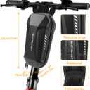 Scooter Lock, Universal Scooter Bag, Electric Scooter Accessories, Electric Scooter Locks Anti Theft, Rugged Secure Chain Locks for Bikes, Scooters, Segway Ninebot and NIU,Black
