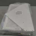 Corner Bread Box for Kitchen Countertop - New 2026 Airtight Design - Extra Large, Double Layer White Breadbox, Vintage Storage for Homemade Bread, Under Cabinet Organizer