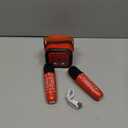 LED Karaoke Machine Toy: Mini Microphone for Kids 4 5 6 7 8 9 10 Year Old Boys Girls Toys Birthday Gifts Bluetooth Speaker with 2 Wireless Mics for Adult Boy Girl Ages 3-12 Stocking Stuffers (Red)