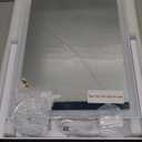 HIEEY Lighted Makeup Mirror, Hollywood Vanity Mirror with Lights, Three Color Lighting Modes, and 5X Magnification Mirror, Smart Touch Control, 360°Rotation (17.3in, White, Gift Box)