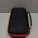 Switch Carrying Case Compatible with Nintendo & OLED, Portable Switch Travel Carry Case Fit for Joy-Con and Adapter, Hard Shell Protective OLED Pouch Bag with 20 Games, Red