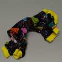 CuteBone Soft & Stretchy Dog Pajamas - Cozy Pet Jammies Breathable Jumpsuit for Small Dogs - All-Season Comfy Outfit Easy-On Pullover Design - Keeps Pets Warm & Comfortable P80M (Medium, A04-Jellyfish)