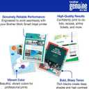 Brother Genuine LC5014PK 4-Pack (1 Each of) Standard Yield Black, Cyan, Magenta, and Yellow Ink Cartridges