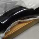 Universal 4" to 6" Exhaust Elbow Pipe with Steel Clamp - Silver Chrome or Black Painted for Car, Truck & Diesel