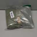 Waterproof Dog Winter Jacket with Harness Built in, Chihuahua Pomeranian Clothes, Small Dog Coat Hoodie with Legs, Pet Snowsuit with Warm Fleece Lining-Green-L