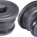 4C3Z-6026-CA Oil Supply Rail End Oil Gallery Plug & Seal For Ford 7.3L Powerstroke 1994-2003 (2 PCS)