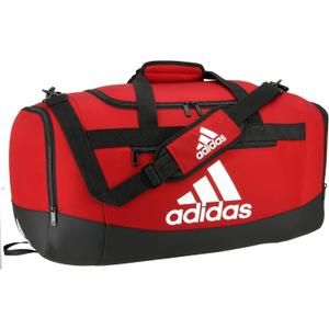 adidas Unisex Defender 4.0 Gym Duffel Bag for Men and Women, Team Power Red, Medium (66L)