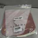 OLETHA Small Foldable Valet Tray - Aesthetic Desk Organizer for Home, Office & Travel - Portable Catch All Bowl for Keys, Jewelry & Essentials - Pink