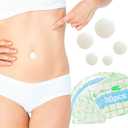 5PCS (Ball-Shaped) Belly Button Plug Post Tummy Tuck Soft Silicone Belly Button Trainer Tummy Tuck for Liposuction(5pcs+Tape)
