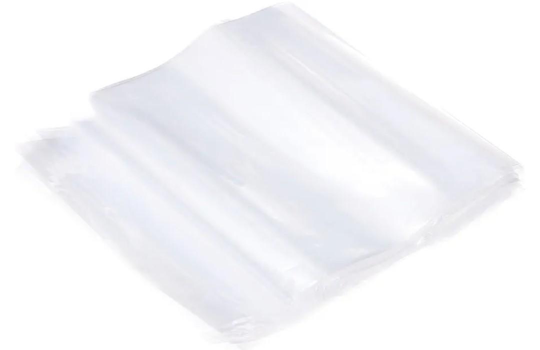 PATIKIL 30 Pcs Clear Flat Open Plastic Poly Bags 7x22 Inch 1.6 Mil Packaging Bags for Food, Home, Collectibles Storage, Proving Bread, Dough