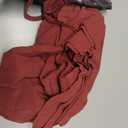 Yanekop Linen Sets for Women 2 Piece Pants Summer Outfits Matching Lounge Sets Spaghetti Strap Tank Top Pants Sets (Small, Burgundy)