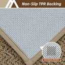 COSY HOMEER Hallway Runner Rugs Non-Slip Washable 2'x5' Taupe